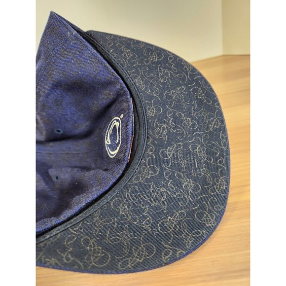 Zephyr 32/5 Penn State Baseball Hat Men's 7 3/8 Blue Fitted Nitty Lions All Over - Picture 5 of 9